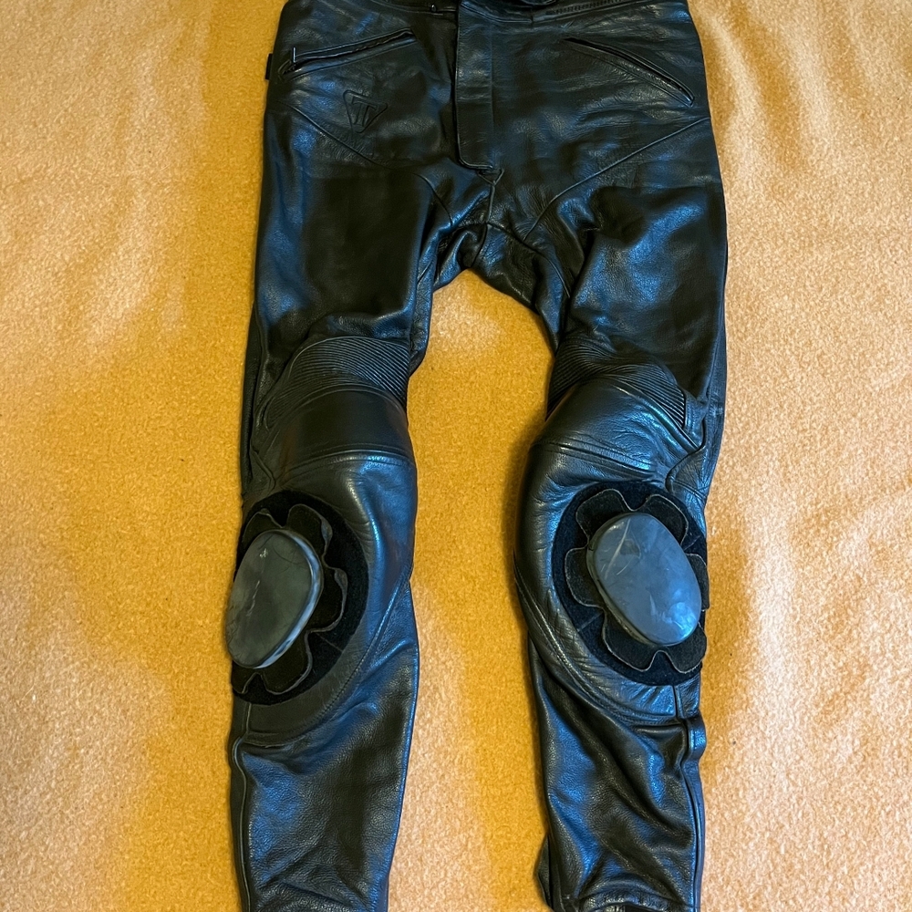 Triumph Black Motorcycle Pants